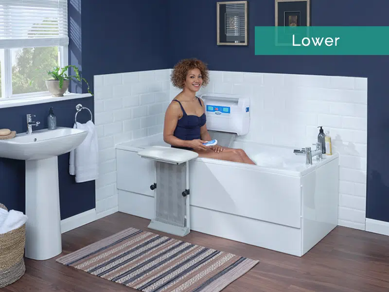 Lower Into Bath Lower Into Bath