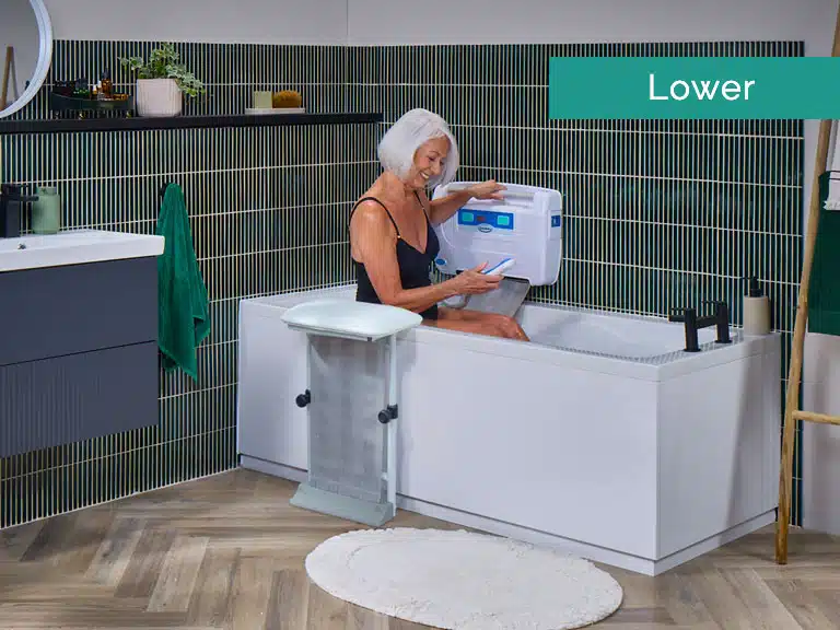 Lower-Into-Bath Lower Into Bath